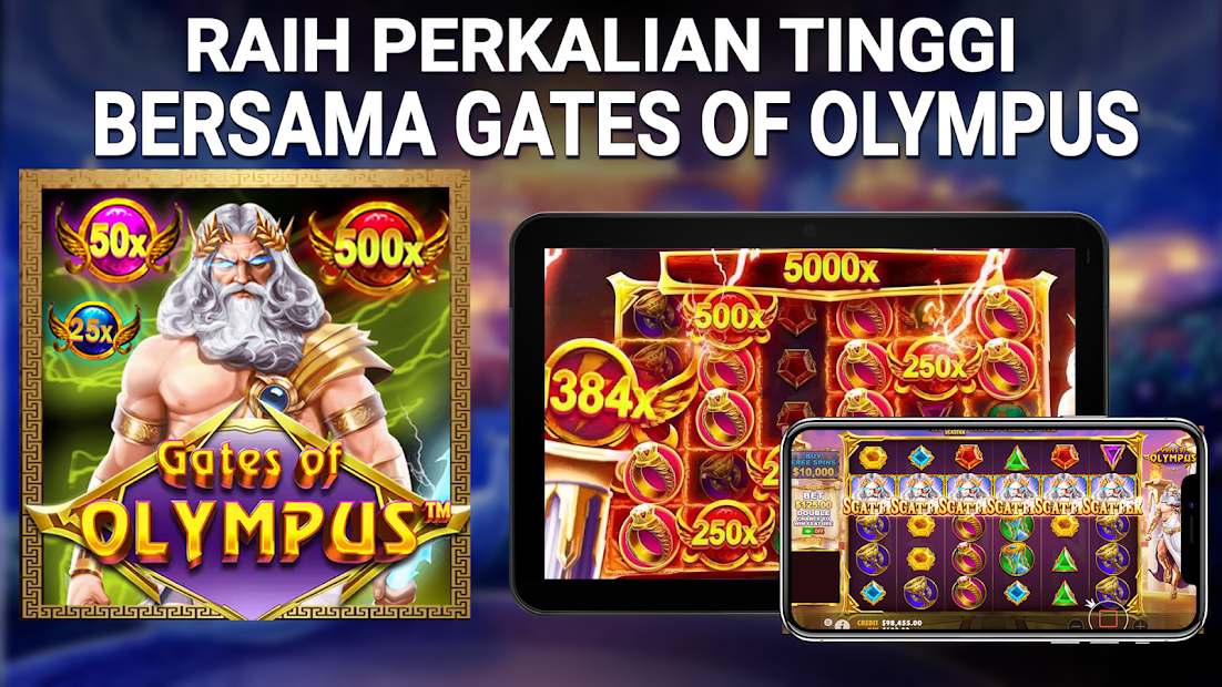 Gates of Olympus Slot Pragmatic Dapatkan Petir Bonus Zeus!